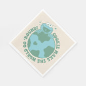 クッキーモンスター | Cookieにより世界を丸める スタンダードランチョンナプキン (角)