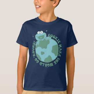 クッキーモンスター | Cookieにより世界を丸める Tシャツ