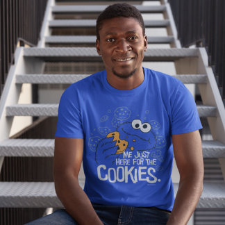 クッキーモンスター | Cookieのためにここに Tシャツ