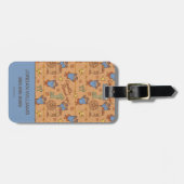 クッキーモンスター | Cookieの切り上げパターン ラゲッジタグ (正面横)