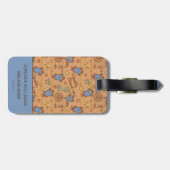 クッキーモンスター | Cookieの切り上げパターン ラゲッジタグ (裏面横)