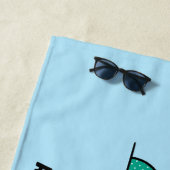 クッキーモンスター | Cookieは常に正しい答え ビーチタオル (インサイチュ)