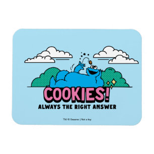 クッキーモンスター Cookieは常に正しい答え マグネット