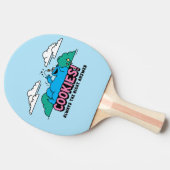 クッキーモンスター | Cookieは常に正しい答え 卓球ラケット (横)