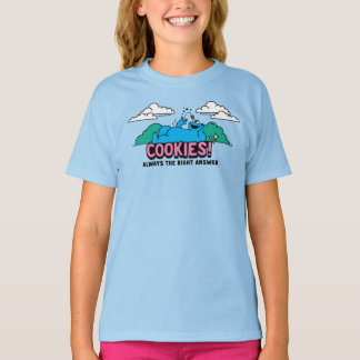 クッキーモンスター | Cookieは常に正しい答え Tシャツ