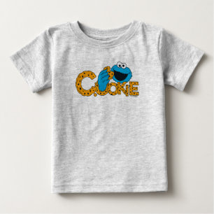 クッキーモンスター   Cookie! ベビーTシャツ