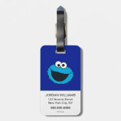 クッキーモンスター | Cookie! ラゲッジタグ (裏面縦)