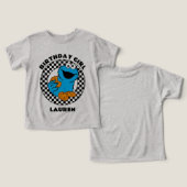 クッキーモンスタ市松模様にー誕生日ガール (デザイン正面&裏面)