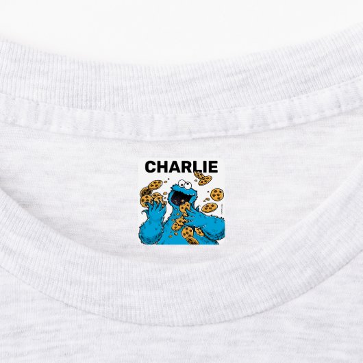 クッキーモンスタ熱狂するーCookie ラベル (貼付)