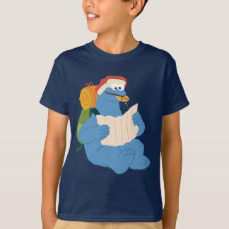 クッキーモンスタ読ーの地図 Tシャツ