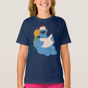 クッキーモンスタ読ーの地図 Tシャツ