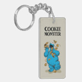 クッキーモンス熱狂するターCookie キーホルダー (正面左)