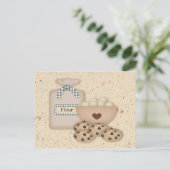 クッキーレシピカード お菓子作り ポストカード (スタンド正面)