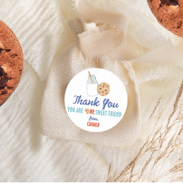 クッキーワンスウィートファースト誕生日 ラウンドシール