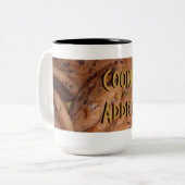 クッキー中毒クッキーパターンマグ ツートーンマグカップ (正面左)