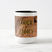 クッキー中毒クッキーパターンマグ ツートーンマグカップ (中央)