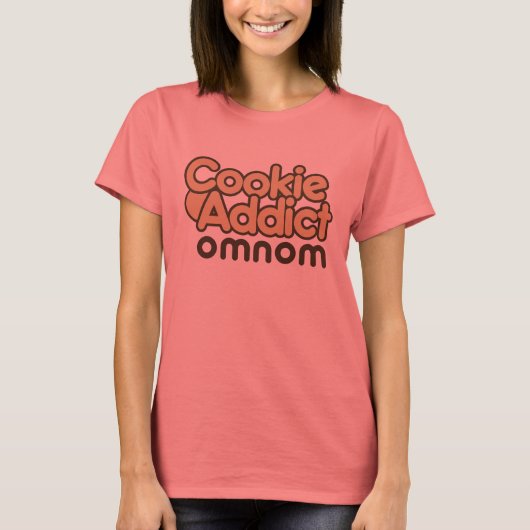 クッキー中毒 Tシャツ (正面)
