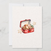 クッキー交換パーティーの招待状、お菓子交換パーティー 招待状 (裏面)