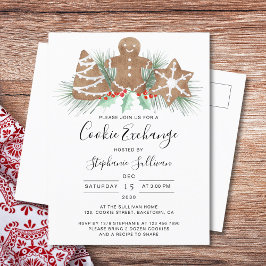 クッキー交換 インビテーションポストカード