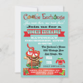 クッキー交換/醜いセーターパーティの招待状 招待状 (正面)