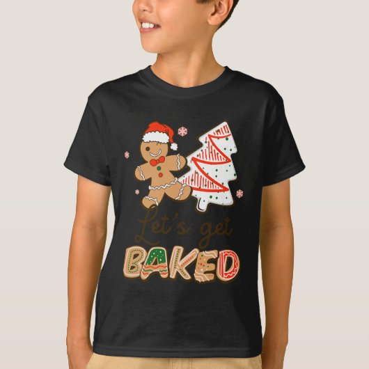 クッキー作り大好き!チームで楽しむクリスマスのひととき Tシャツ (正面)