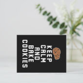 クッキー保ベーキングCalmとBake Cookie ポストカード (スタンド正面)