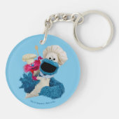 クッキー怪獣のグルメ友達 キーホルダー (裏面)