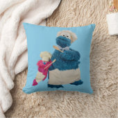 クッキー怪獣のフードトラックのパートナー クッション (ブランケット)