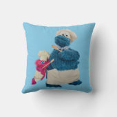 クッキー怪獣のフードトラックのパートナー クッション (裏面)