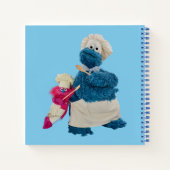 クッキー怪獣のフードトラックのパートナー ノートブック (裏面)