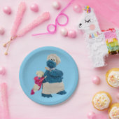 クッキー怪獣のフードトラックのパートナー ペーパープレート (パーティー)