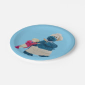 クッキー怪獣のフードトラックのパートナー ペーパープレート (アングル)