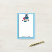 クッキー怪獣のフードトラックのパートナー ポストイット (デスク上)