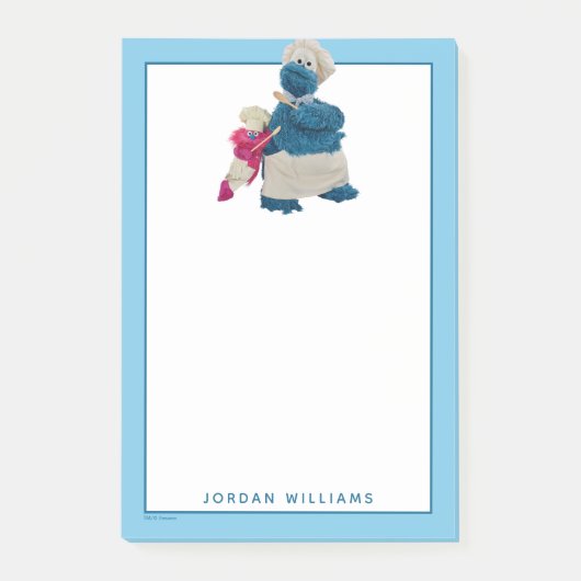 クッキー怪獣のフードトラックのパートナー ポストイット (正面)