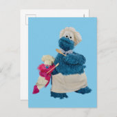 クッキー怪獣のフードトラックのパートナー ポストカード (正面/裏面)