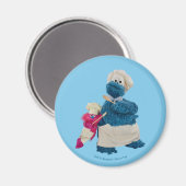 クッキー怪獣のフードトラックのパートナー マグネット (正面/裏面)