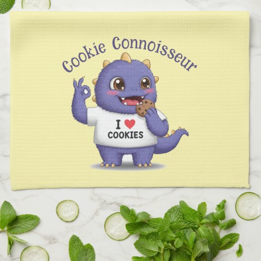 クッキー通り キッチンタオル (折り畳み)