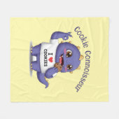 クッキー通り フリースブランケット (正面(横))