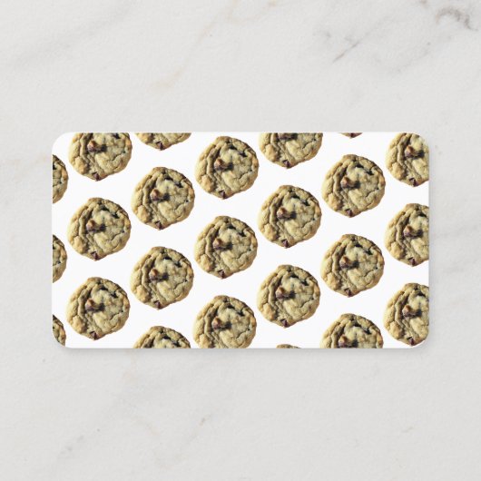 クッキー頭が切れる先生行動報酬パンチカード 名刺 (裏面)