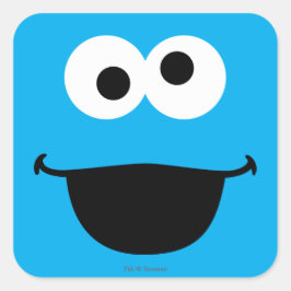 クッキー顔アート スクエアシール