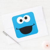 クッキー顔アート スクエアシール (封筒)