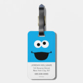 クッキー顔アート ラゲッジタグ (裏面縦)