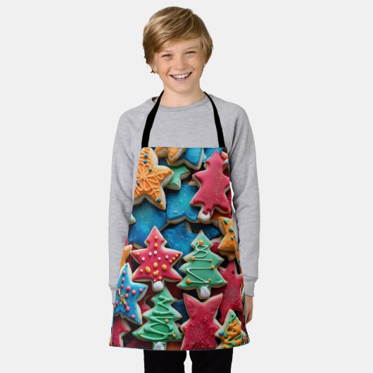 クッキー エプロン (着用した状態)