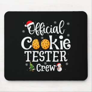 クッキー・テスター・クルー ファミリーベーキングチーム クリスマス マウスパッド