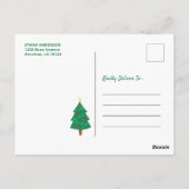 クッキー デコレーション バースデー フォト 招待状 (裏面)