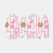 クッキー&ミルクピンクの誕生日パーティーのお気に入りボックス フェイバーボックス (折り畳みなし)