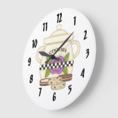 クッキー ラージ壁時計 (傾斜)