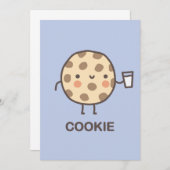 クッキー 招待状 (正面/裏面)