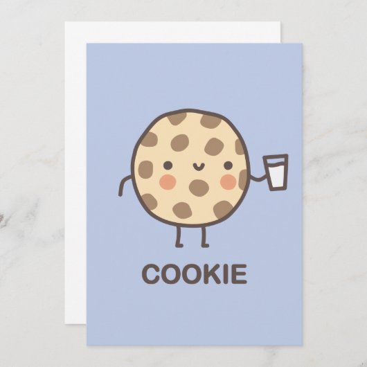クッキー 招待状 (正面/裏面)