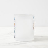 "クッキー!" 曇らされたガラスのマグ フロストグラスマグカップ (中央)